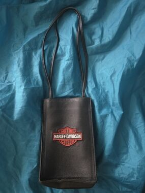 Harley-Davidson Black Crossbody Bag with Logo